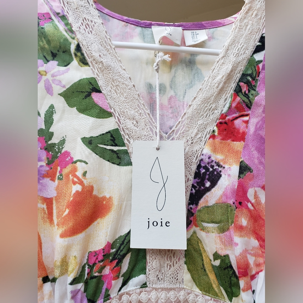 New Joie S Cotton Dress - Picture 4 of 7